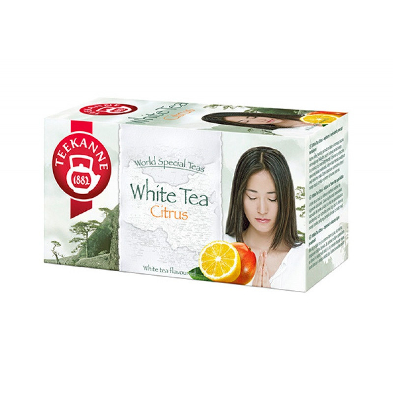 Herbata TEEKANNE White Tea Citrus, 20 kopert