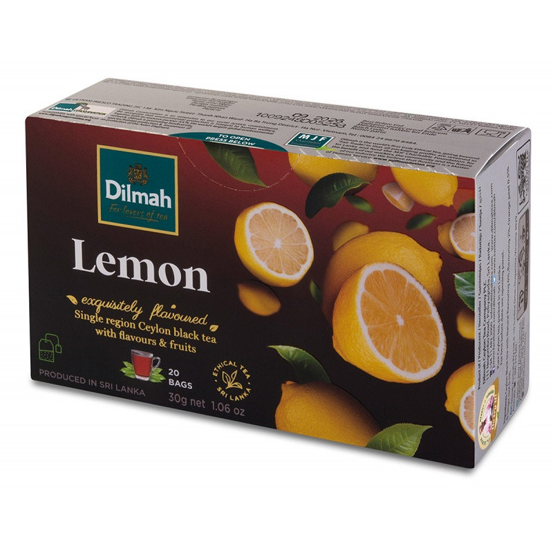 Herbata DILMAH, cytrynowa, 20 torebek