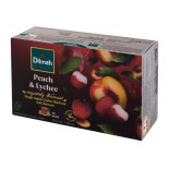 Herbata DILMAH, aromat brzoskwinia & lychee, 20 torebek