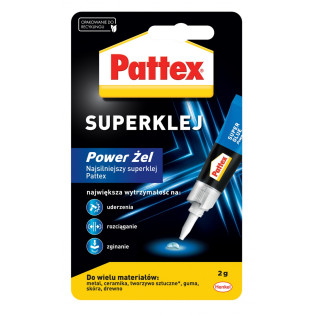 Klej SUPER POWER ŻEL PATTEX S.O.S., 2g