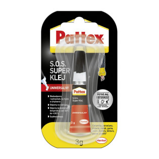 Klej uniwersalny SUPER PATTEX S.O.S., 3g