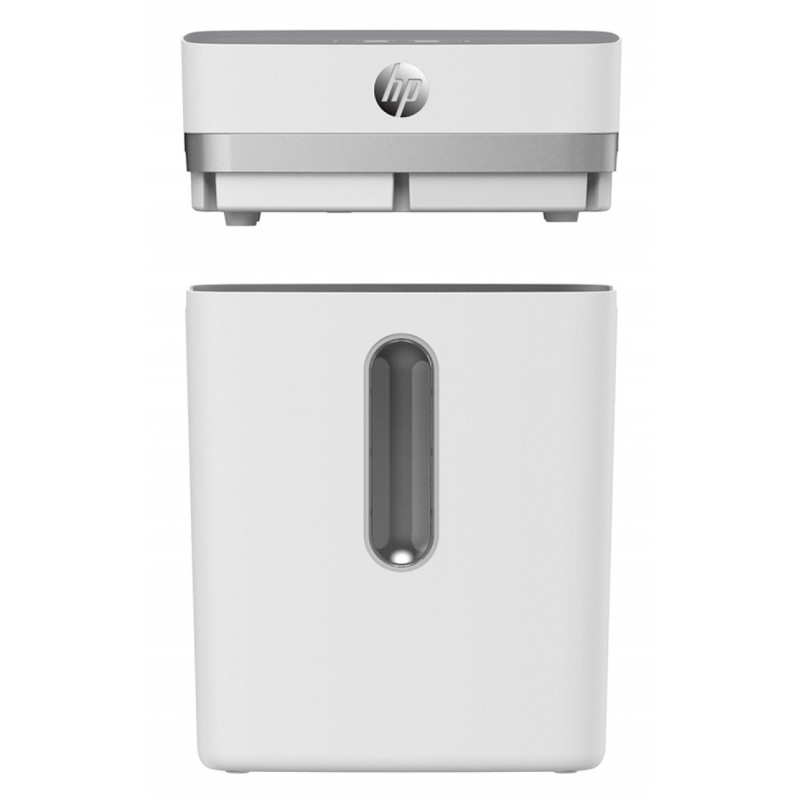 Niszczarka HP ONESHRED 12CC, ścinki, P-4, 12 kart., 23l, jasnoszara