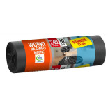 Worki na śmieci PIERWSZA CENA, mocne, 240 l, 10 szt., czarne