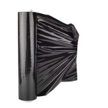 Folia stretch OFFICE PRODUCTS RĘCZNA, 3,0kg netto, szer. 500mm, gr. 23µm, czarna