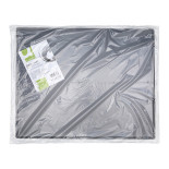 Podkładka na biurko Q-CONNECT, PP, 630x500mm, z przezroczystą folią, czarna