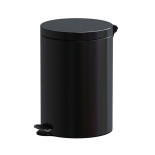 Kosz na śmieci ALDA FREEDOM FRESH SOFT-CLOSE, 20l, stal powlekana organicznie, czarny