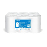 Ręcznik do podajników VELVET AutoCut, celulozowe, 2-warstwowe, śr. 19cm, 6rolek x 150m, biały