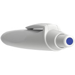 Długopis automatyczny SCHNEIDER Reco biały, M, niebieski