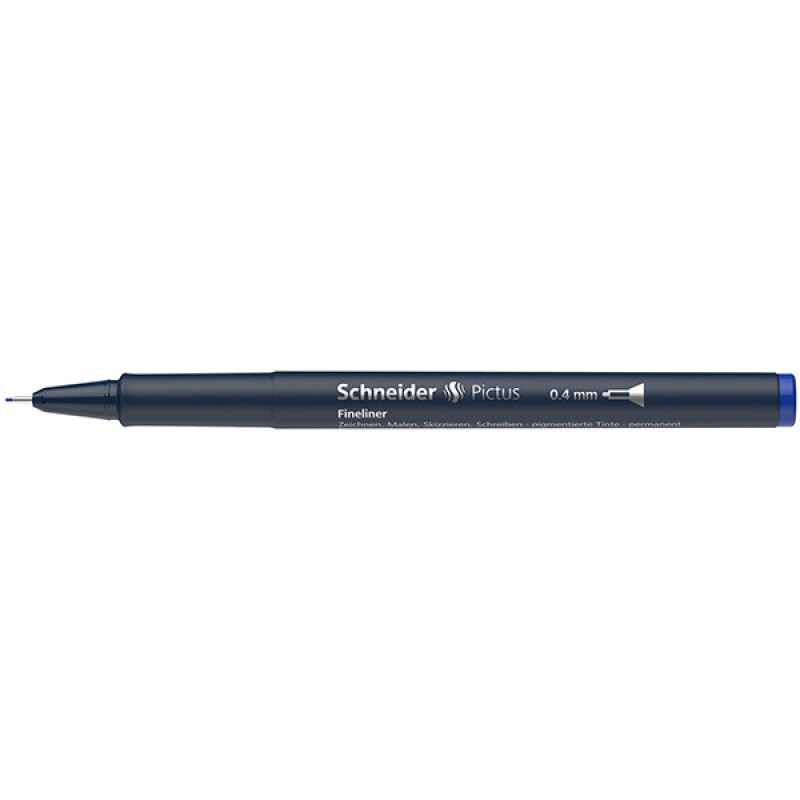 Cienkopis SCHNEIDER Pictus, 0,4 mm, niebieski