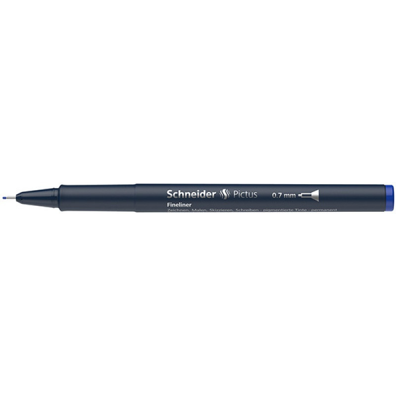 Cienkopis SCHNEIDER Pictus, 0,7 mm, niebieski