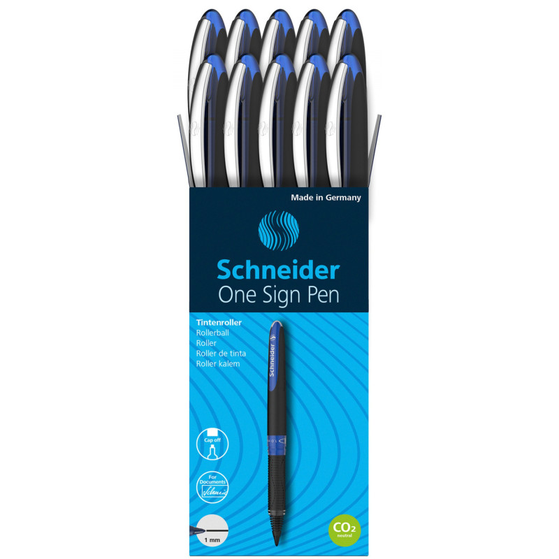 Pióro kulkowe SCHNEIDER One Sign Pen, 1,0 mm, niebieskie