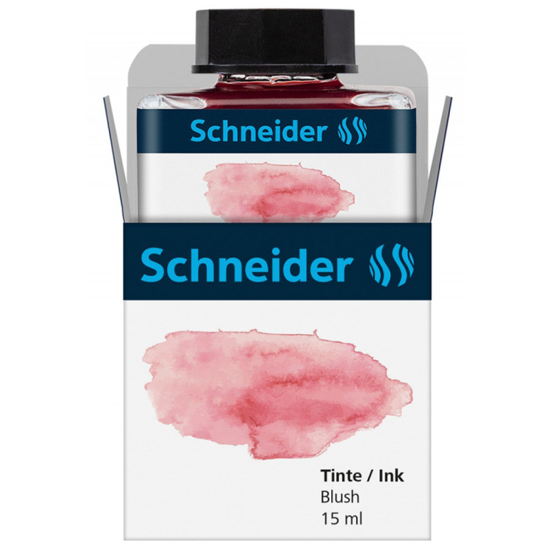 Atrament do piór SCHNEIDER, 15 ml, blush / ciemnoróżowy