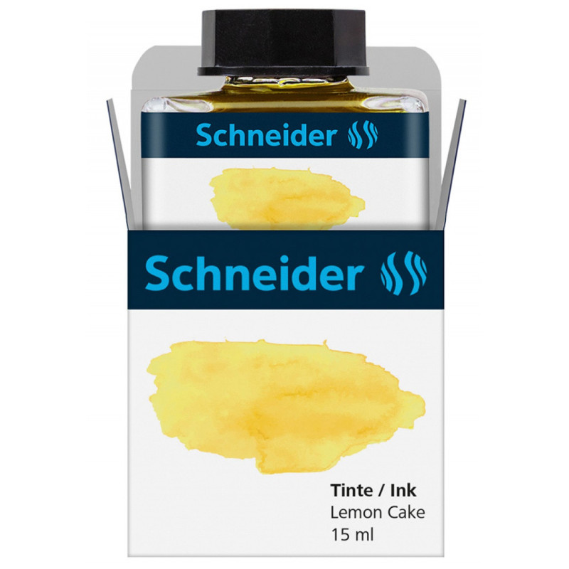 Atrament do piór SCHNEIDER, 15 ml, lemon cake / żółty