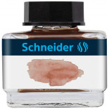 Atrament do piór SCHNEIDER, 15 ml, cognac / ciemnobrązowy