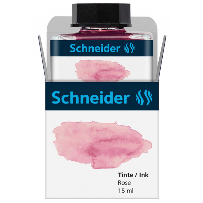 Atrament do piór SCHNEIDER, 15 ml, rose / pudrowy róż