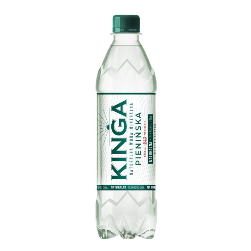 Woda mineralna KINGA PIENIŃSKA, naturalna, 0,5l