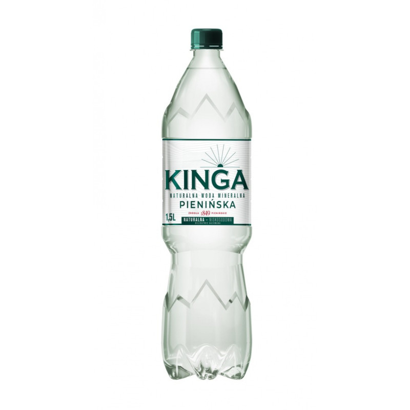 Woda mineralna KINGA PIENIŃSKA, naturalna, 1,5l