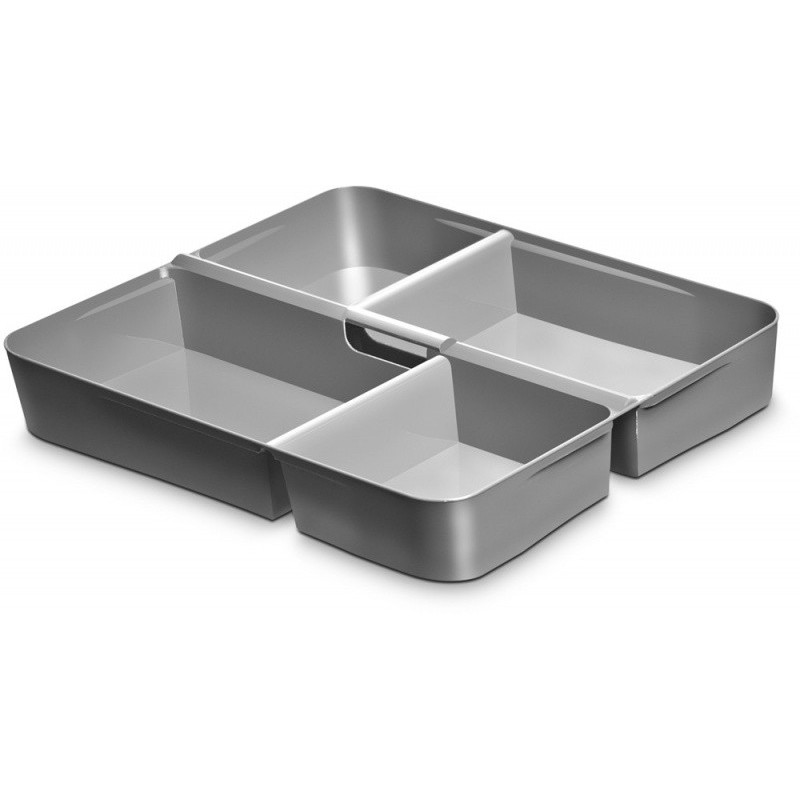 Insert do pojemników MOXOM (150 x 150 mm), grafitowy