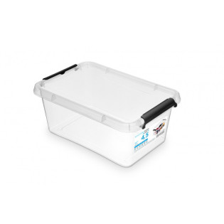 Pojemnik MOXOM SIMPLE BOX, 4,5 L (290 x 200 x 120 mm), transparentny