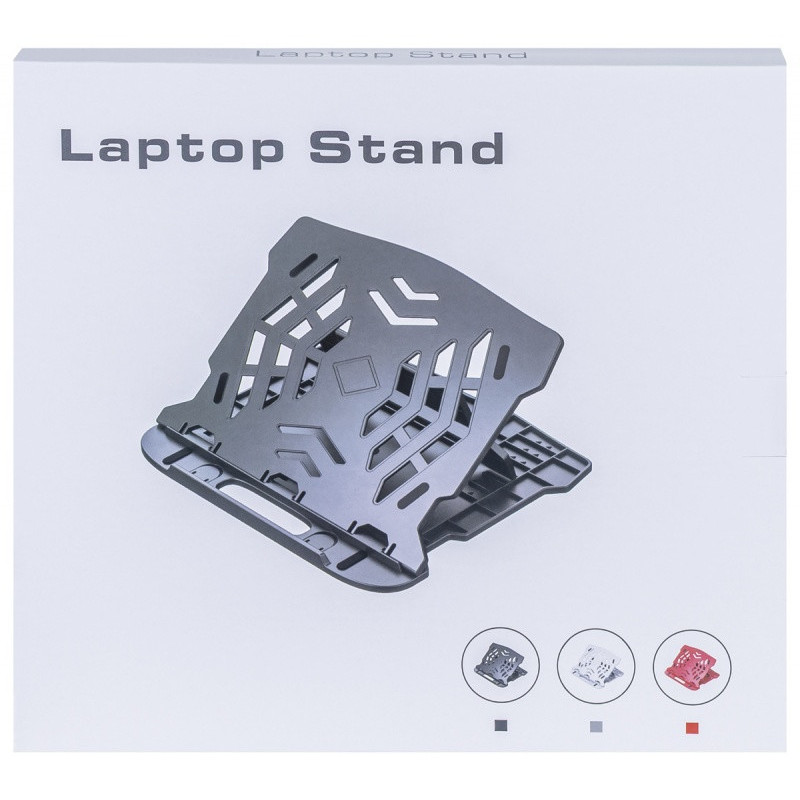 Podstawa pod laptopa Q-CONNECT, 25,5 x 1,8 x 28 cm, czarna