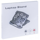 Podstawa pod laptopa Q-CONNECT, 25,5 x 1,8 x 28 cm, czarna