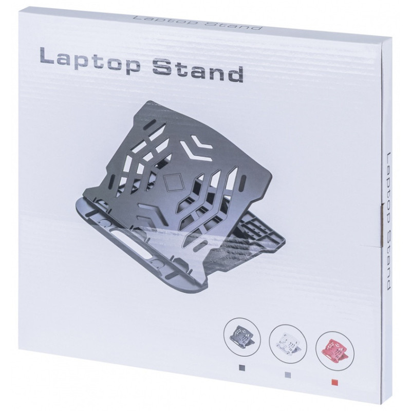 Podstawa pod laptopa Q-CONNECT, 25,5 x 1,8 x 28 cm, czarna
