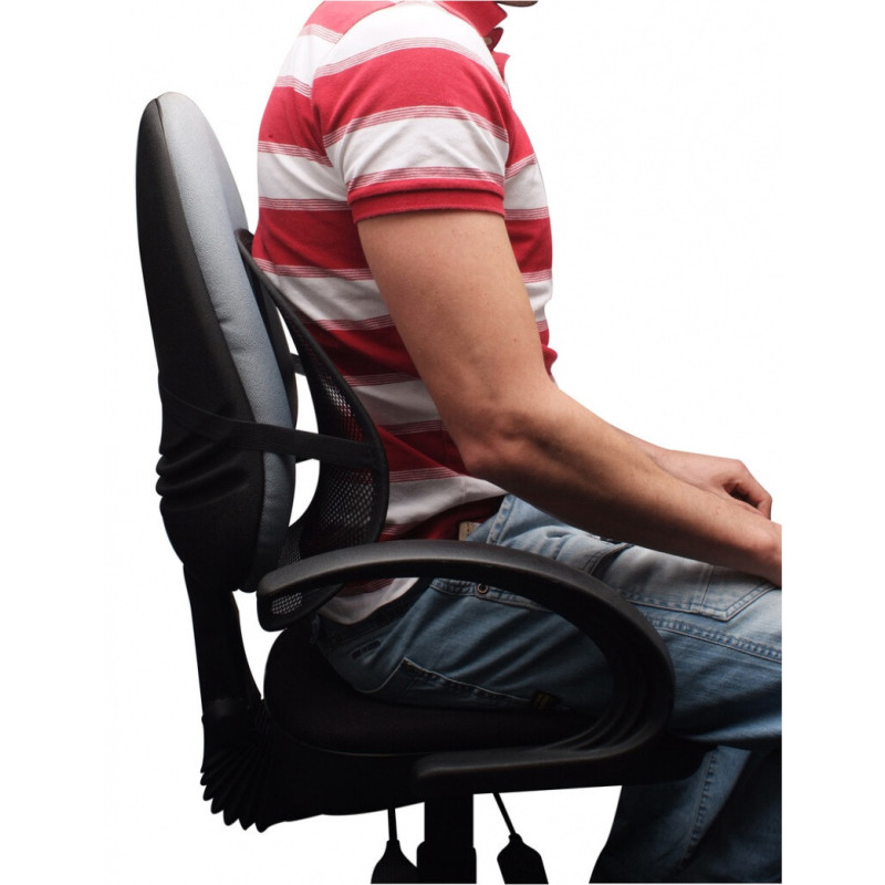 Oparcie do pleców Q-CONNECT, siatka mesh