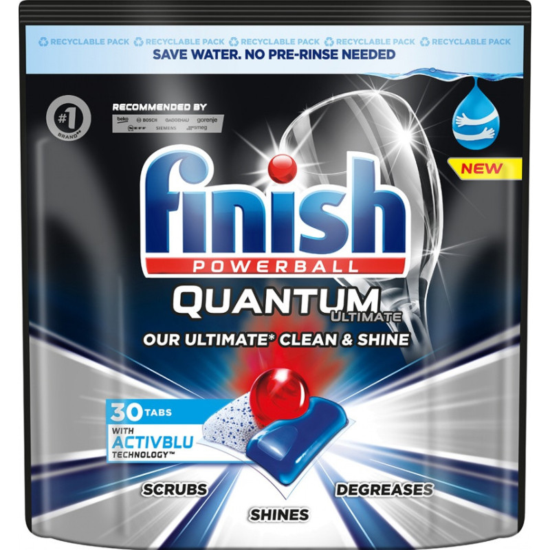 Tabletki do zmywarki FINISH Quantum Ultimate 30szt., regular