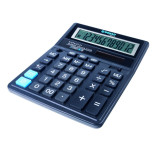 Kalkulator biurowy DONAU TECH, CI-SDC888XBK, 12-cyfr. wyświetlacz, wym. 203x158x31 mm, czarny