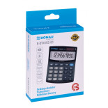 Kalkulator biurowy DONAU TECH, CI-SDC810NR, 10-cyfr. wyświetlacz, wym. 122x100x32 mm, czarny