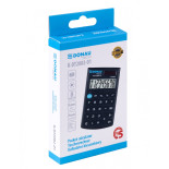 Kalkulator kieszonkowy DONAU TECH, CI-SLD200NR, 8-cyfr. wyświetlacz, wym. 97x60x10 mm, czarny