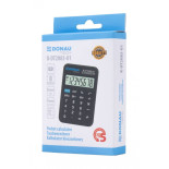 Kalkulator kieszonkowy DONAU TECH, CI-LC110NR, 8-cyfr. wyświetlacz, wym. 89x58x11 mm, czarny
