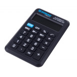 Kalkulator kieszonkowy DONAU TECH, CI-LC210NR, 8-cyfr. wyświetlacz, wym. 97x62x11 mm, czarny