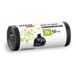 Worki na śmieci STELLA, HDLD, 35 l, 50 szt., czarne