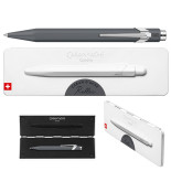 Pióro kulkowe CARAN D'ACHE 849, w pudełku, szare