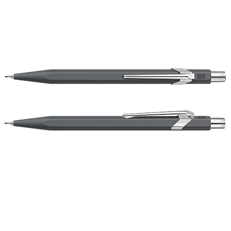 Ołówek automatyczny CARAN D'ACHE 844, 0,7 mm, szary