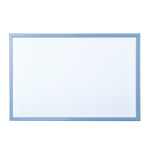 Tablica suchościeralna BI-OFFICE, 60x40cm, lakierowana, kolorowe ramy