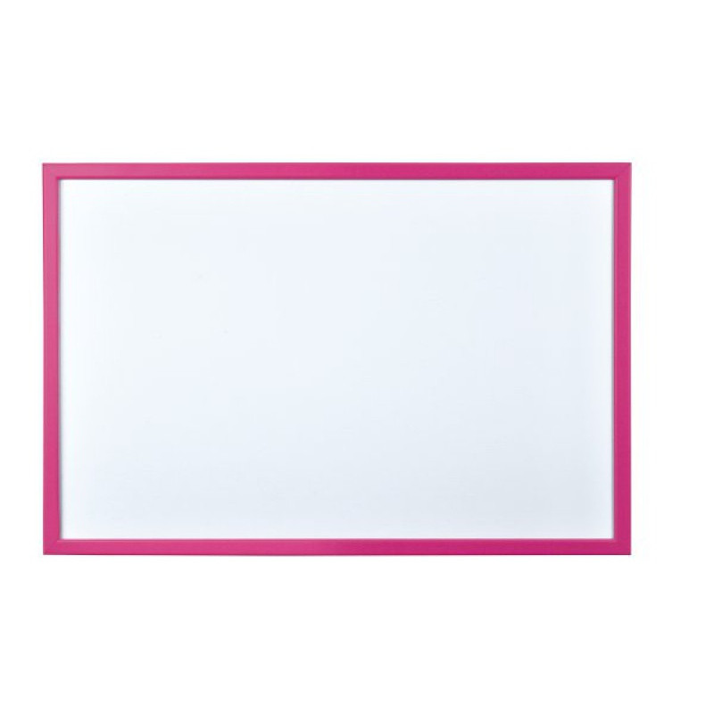 Tablica suchościeralna BI-OFFICE, 60x40cm, lakierowana, kolorowe ramy