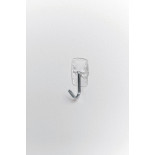 Haczyki Command™ (17067CLR PL), z metalowym uchwytem, 3 haczyki i 4 małe paski, transparentne