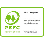 Bloczek samoprzylepny ekologiczny POST-IT® (654-1T), 76x76mm, 16x100 kart., żółty