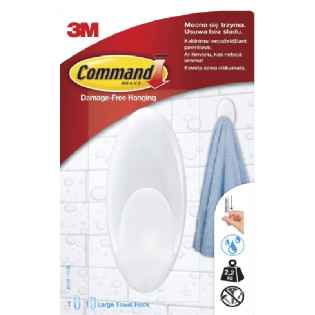 Akcesoria łazienkowe COMMAND™ (BATH-17), duży, biały