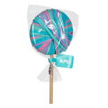 Gumki recepturki APLI Nordik, w kształcie lizaka, 20 g, mix kolorów pastel