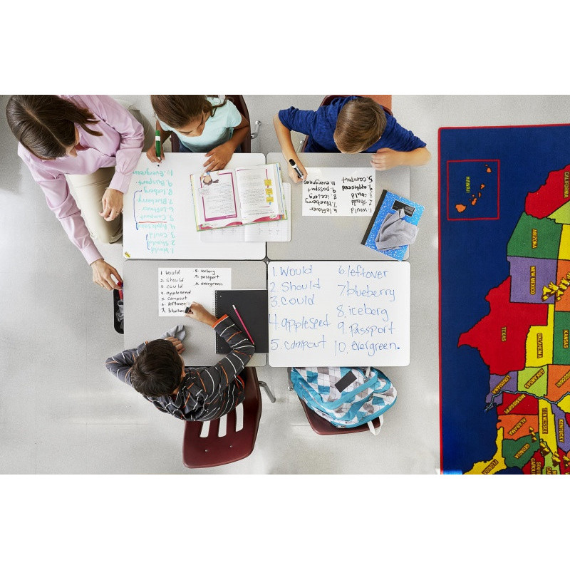 Suchościeralna folia w rolce POST-IT® Flex Write (DEF3x2EU), 60,9x91,4 cm, biała