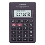 Kalkulator kieszonkowy CASIO HL-4A-B, 8-cyfrowy, 56x87mm, czarny