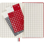 Notes MOLESKINE Passion Journal Recipe, 400 stron, czerwony