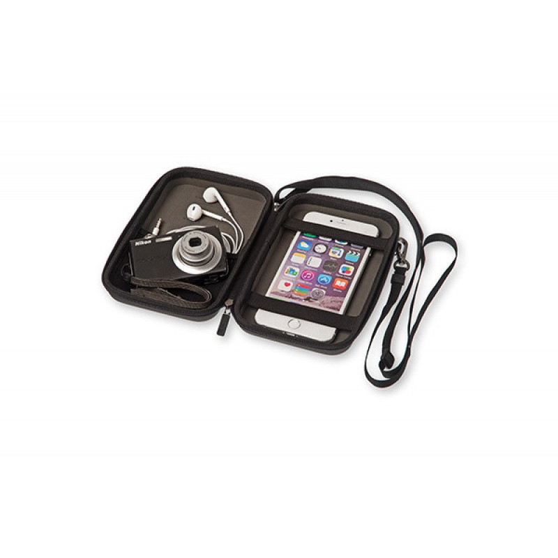 Etui MOLESKINE Medium zamykane na suwak, czarny