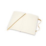 Notes MOLESKINE Classic edycja limitowana, miękka oprawa skórzana L, 13x21 cm, w linie, żółty