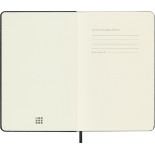 Notes MOLESKINE Classic M, 11,5x18 cm, gładki, twarda oprawa, 208 stron, czarny