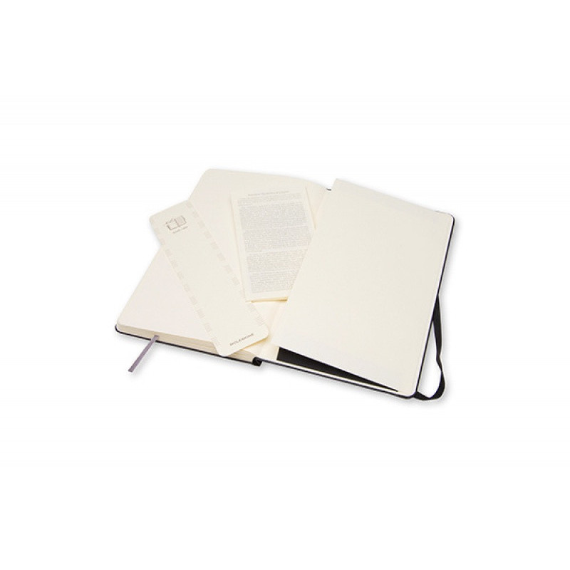 Notes MOLESKINE music L, 13x21cm,w pięciolinie, twarda oprawa, 192 strony, czarny