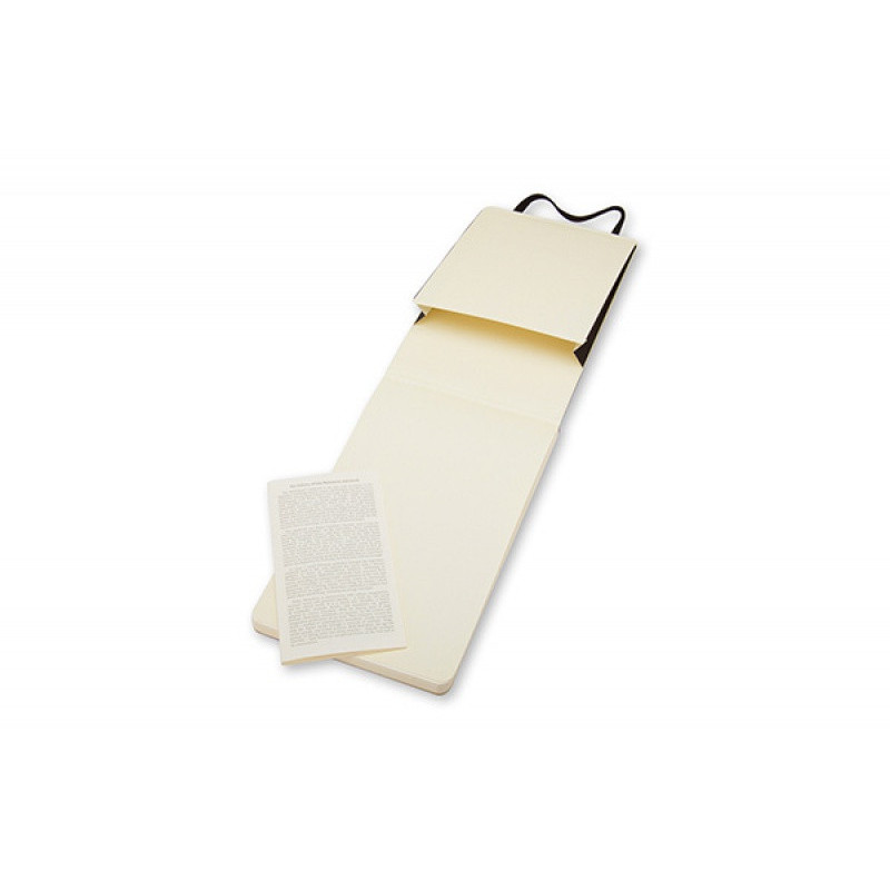 Notes MOLESKINE Reporter P, 9x14cm, w linie, miękka oprawa, czarny